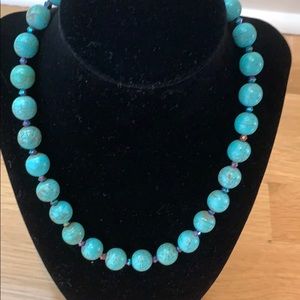 Turquoise Beaded Necklace